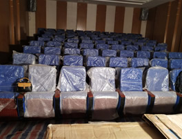 甘肅某學校禮堂椅